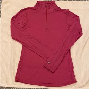 Smart wool , size small pink shirt